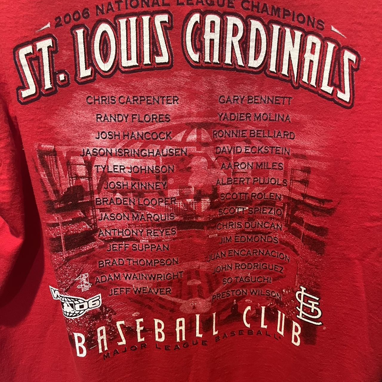 St Louis Cardinals Long Sleeve Tee size - Depop