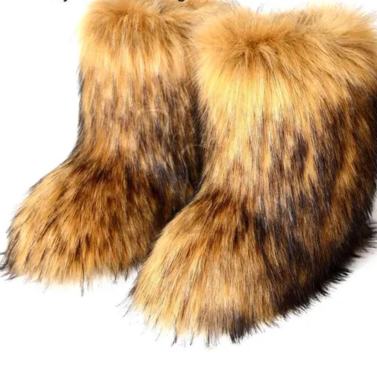 Faux fur yeti on sale boots