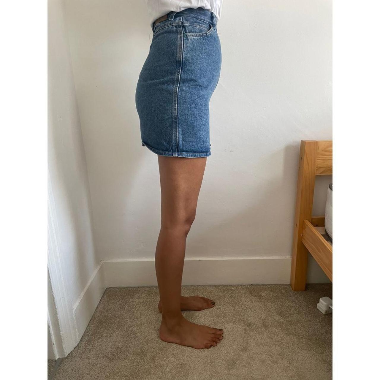 Vintage Lee Denim Skirt Too Small For Me Sadly Depop