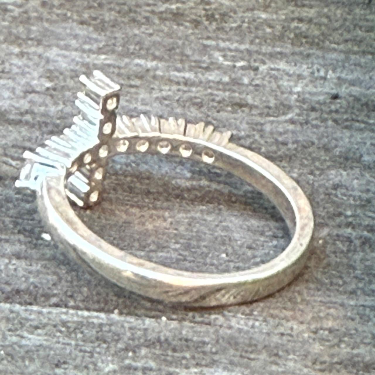 Source Unknown Women's Ring - Silver/Gold – Gorge… - image 4