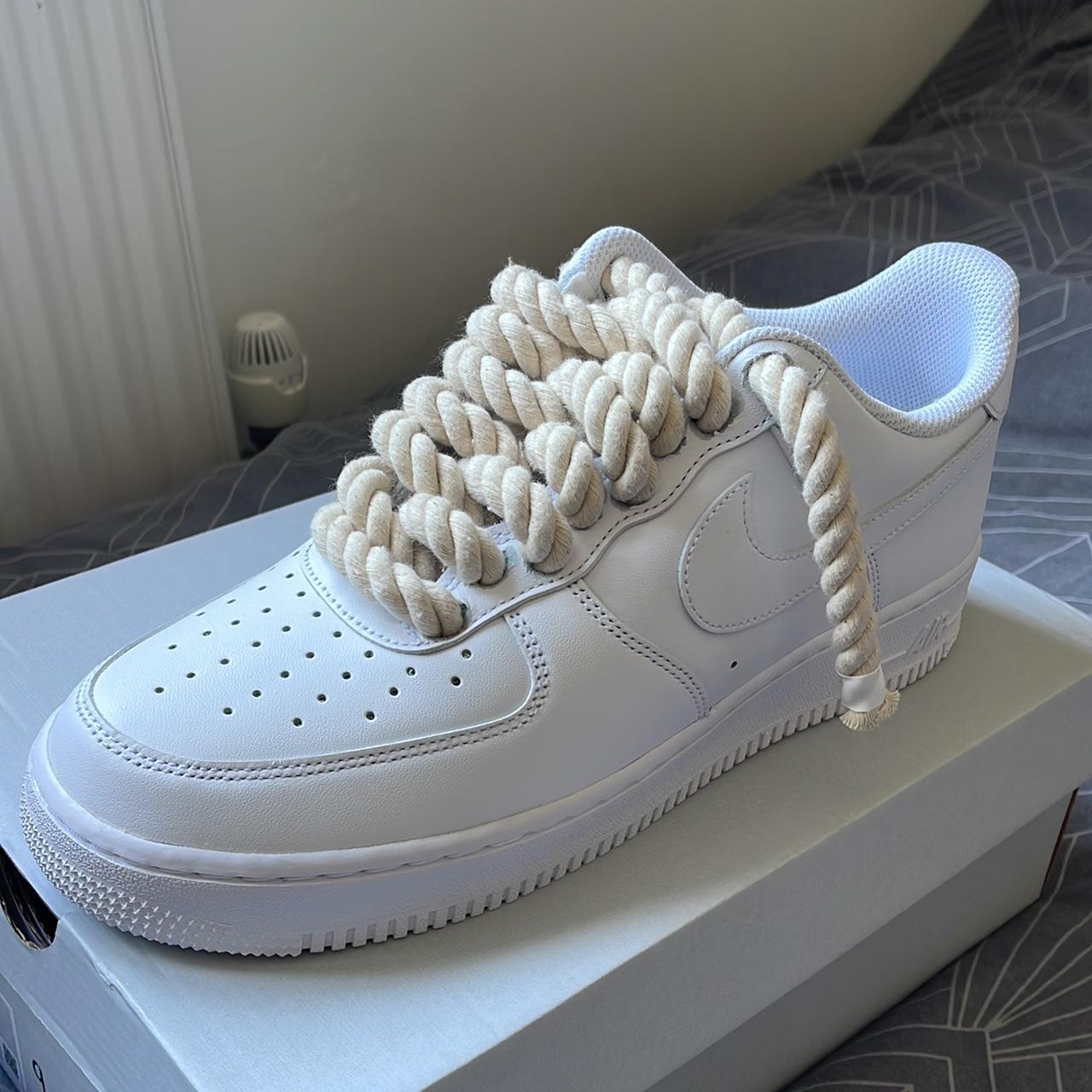 Custom air force 1 ropes for sales, all done by... - Depop