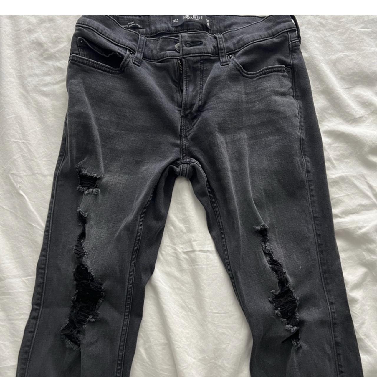 Ripped deals jeans hollister