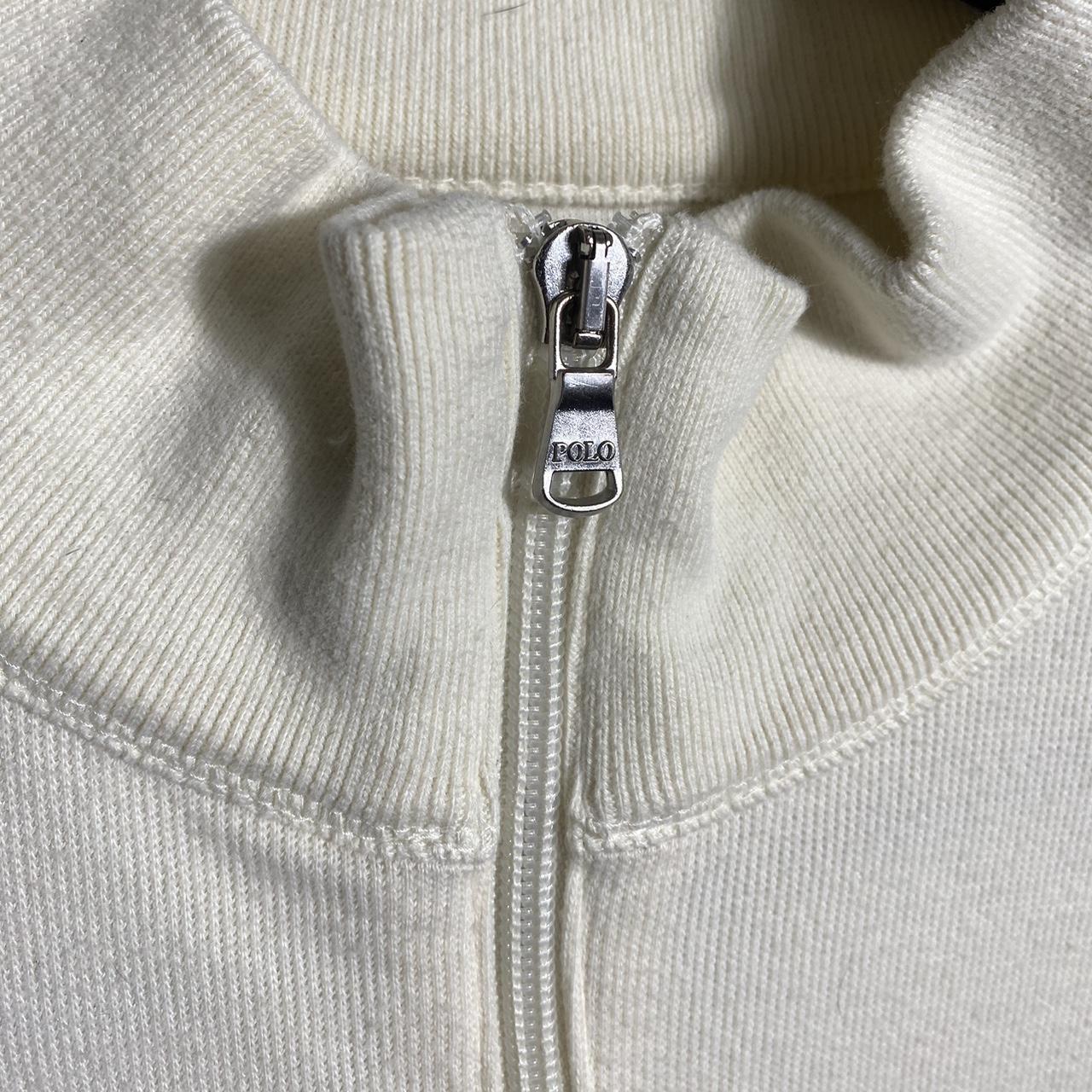 Polo Ralph Lauren Men's White Jacket | Depop