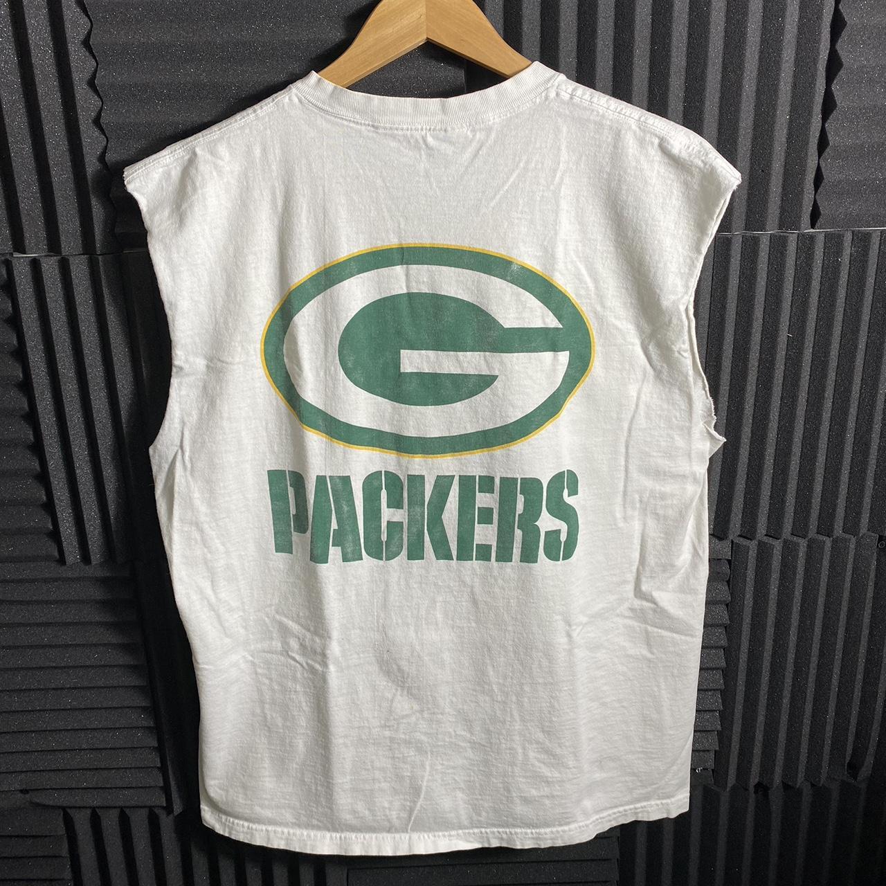 Green Bay Packers Y2K NFL Football Team Sleeveless - Depop