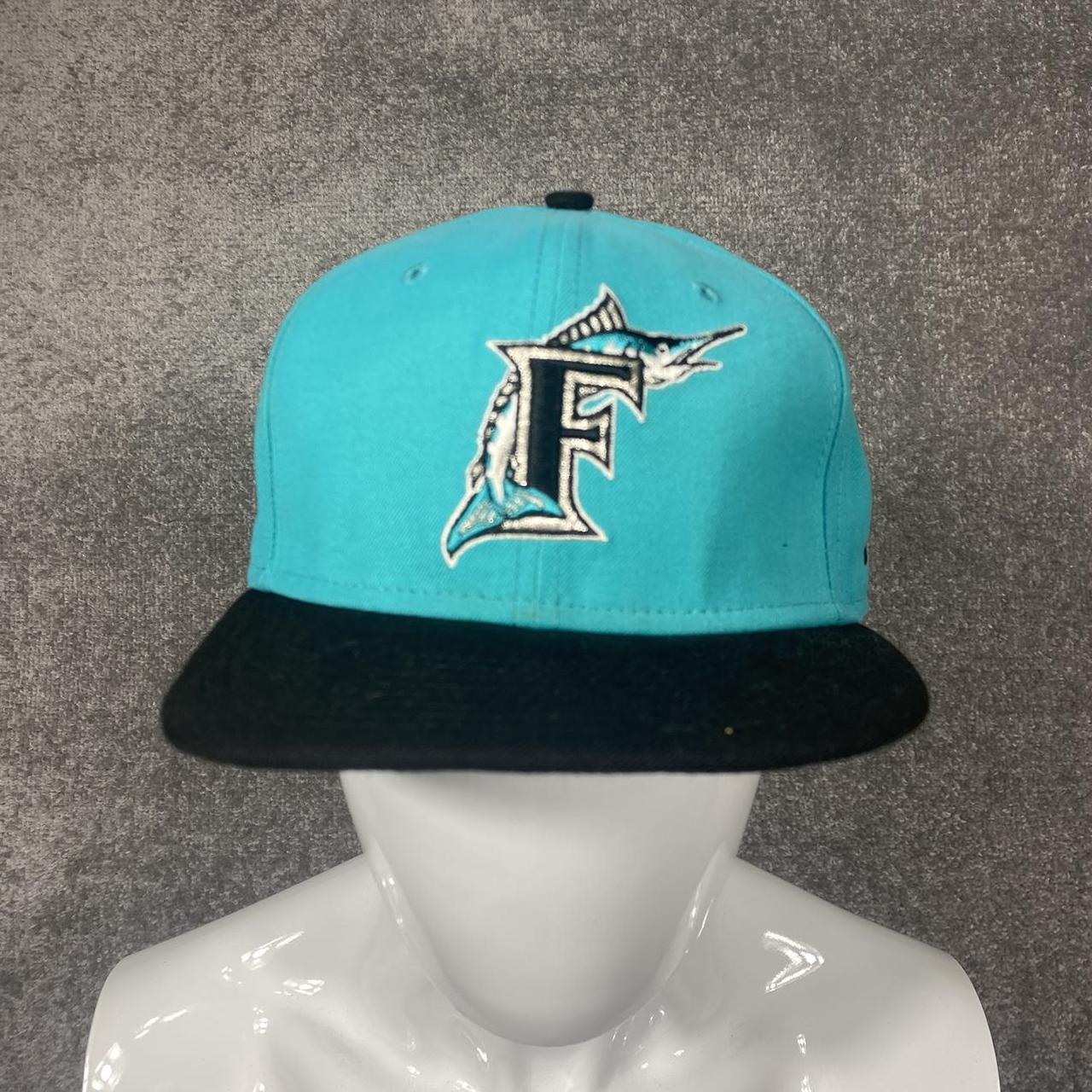 Florida Marlins Fitted 7 1/4 New Era Pro Model Wool Hat