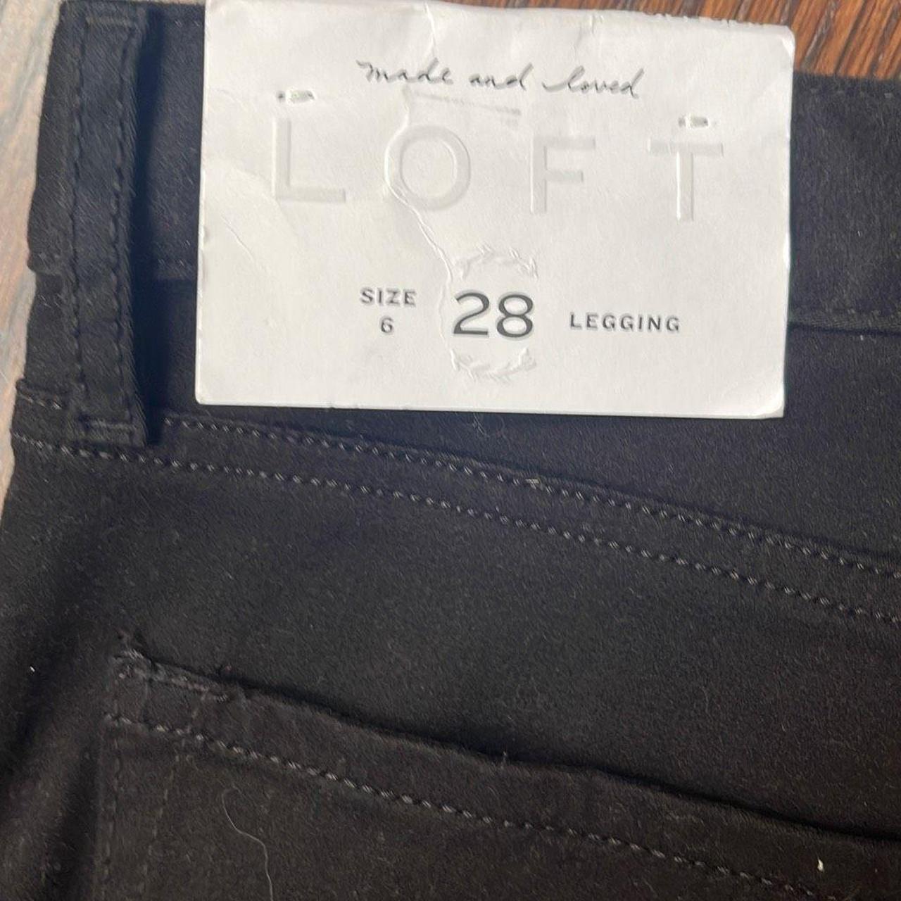 Loft on sale legging jeans