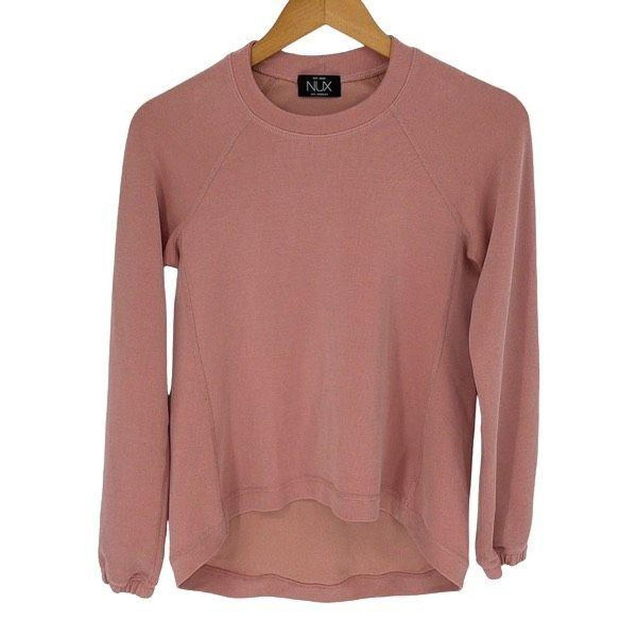 LOFT~Marled Elliptical Hem~Pink Knit Sweater~Women's - Depop