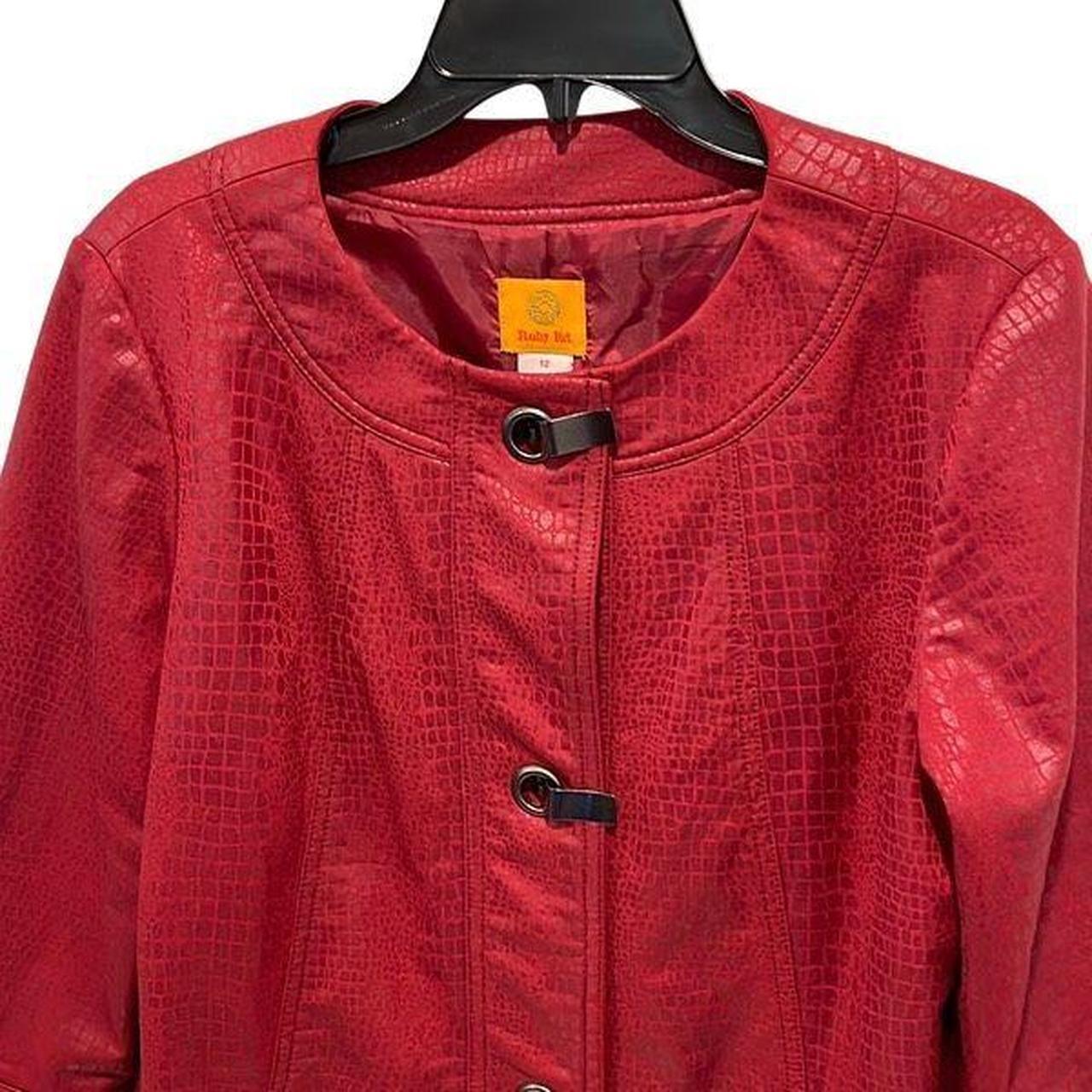 Ruby Rd. Women's Jacket - Red - 12 – Ruby Rd. Cro… - image 2