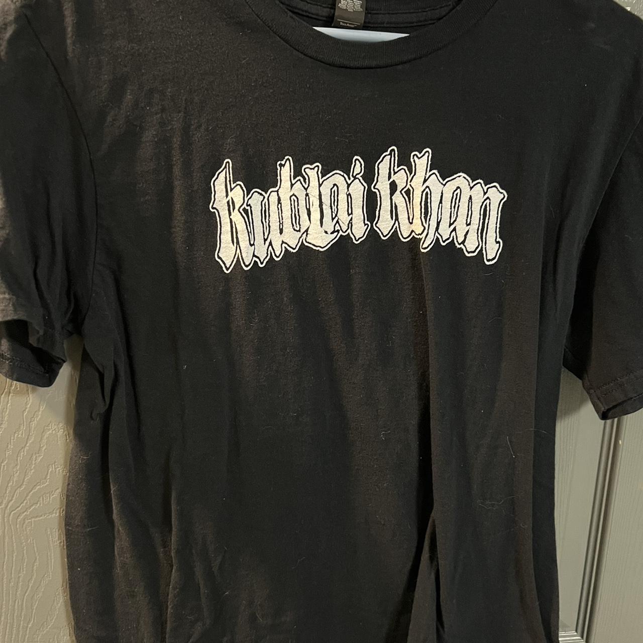 Kublai Khan logo tee #metal #kublaikhan - Depop