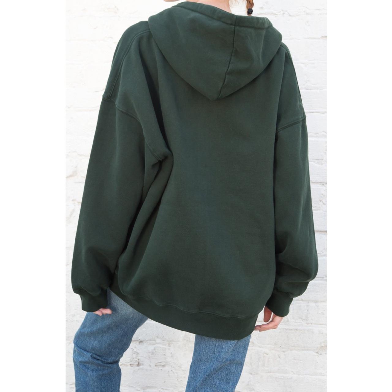 Dark green christy hoodie sale