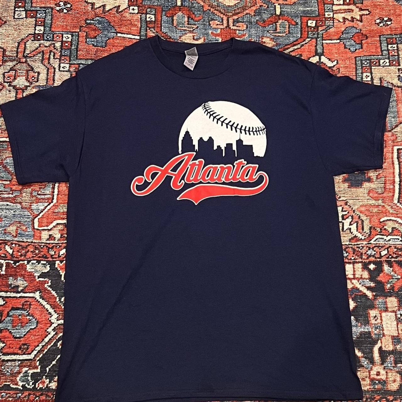 Atlanta Braves Shirt Size Large Atlanta Braves - Depop