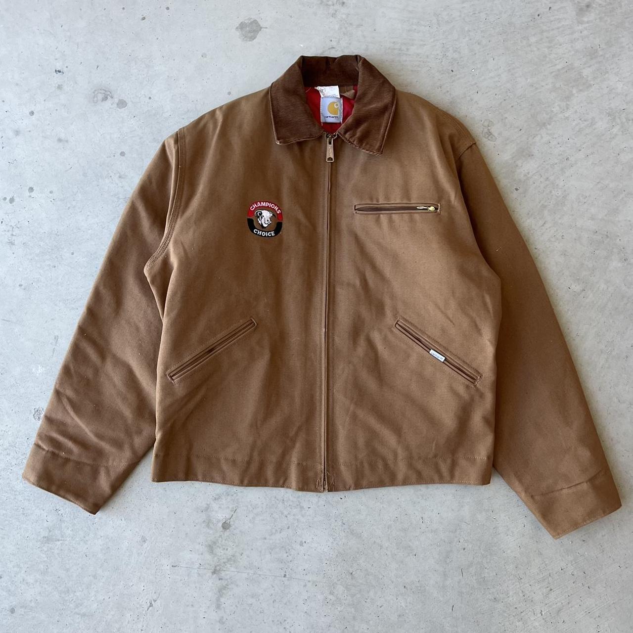 Vintage 90s carhartt Detroit jacket Mint condition... - Depop