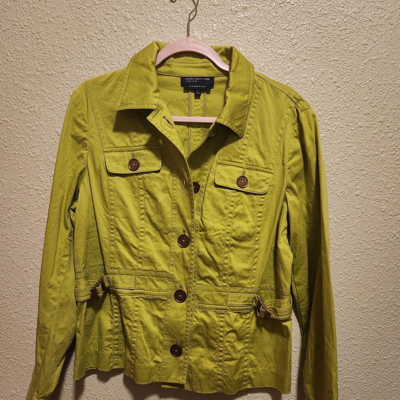 Light Green Vintage Jacket ♡ I'm selling this... Depop