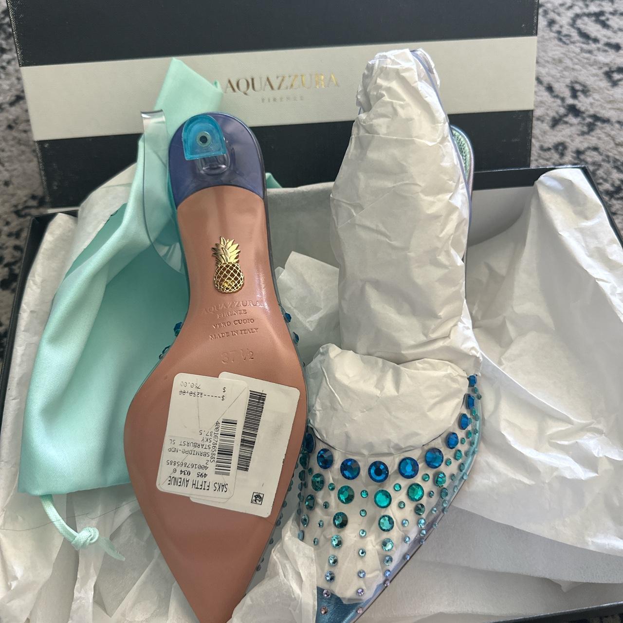 aquazzura strappy heels