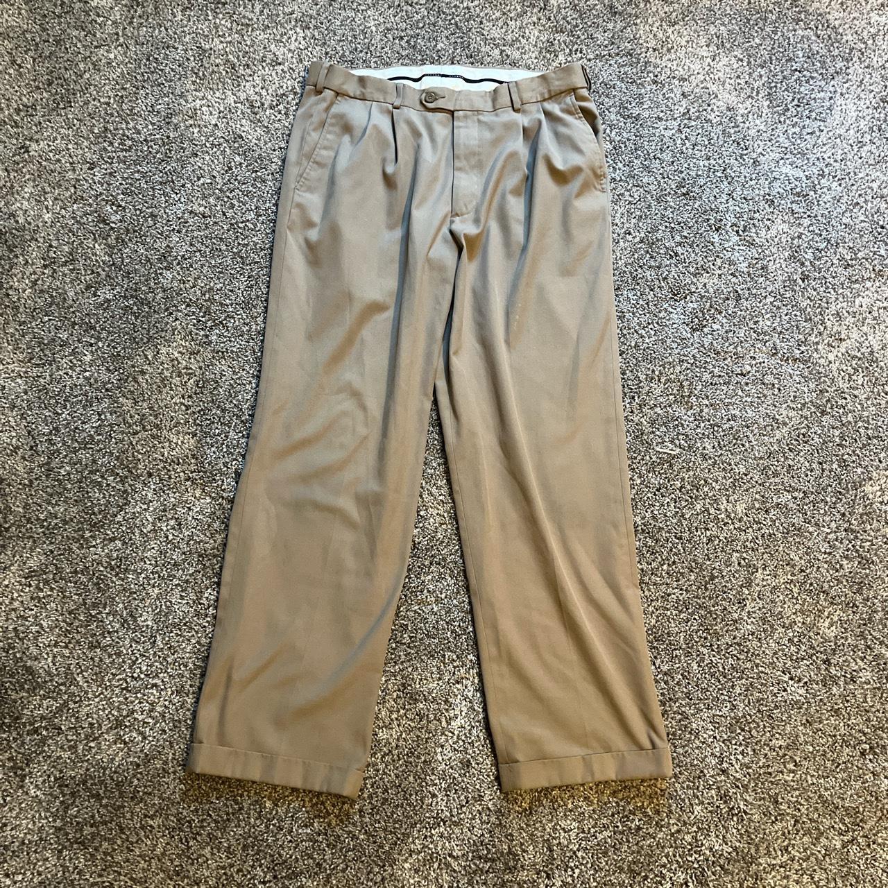 Big baggy tan pants used in great condition easy to... - Depop