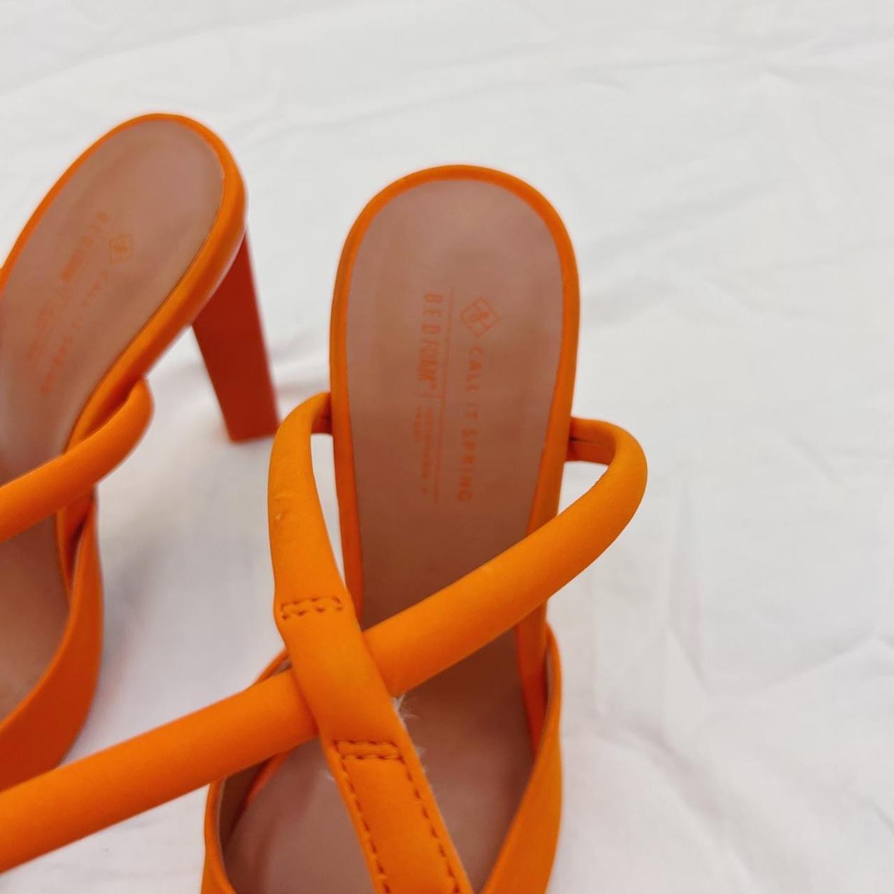 Call it Spring Women's Orange Sandals (2)