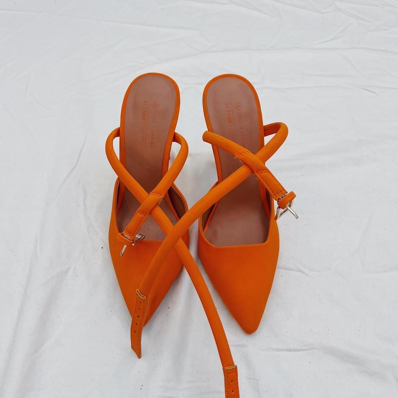 Call it Spring Women's Orange Sandals (4)