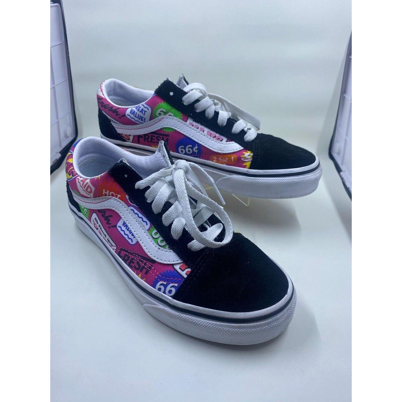 Vans Old Skool Retro Mart Multi Black Canvas Suede