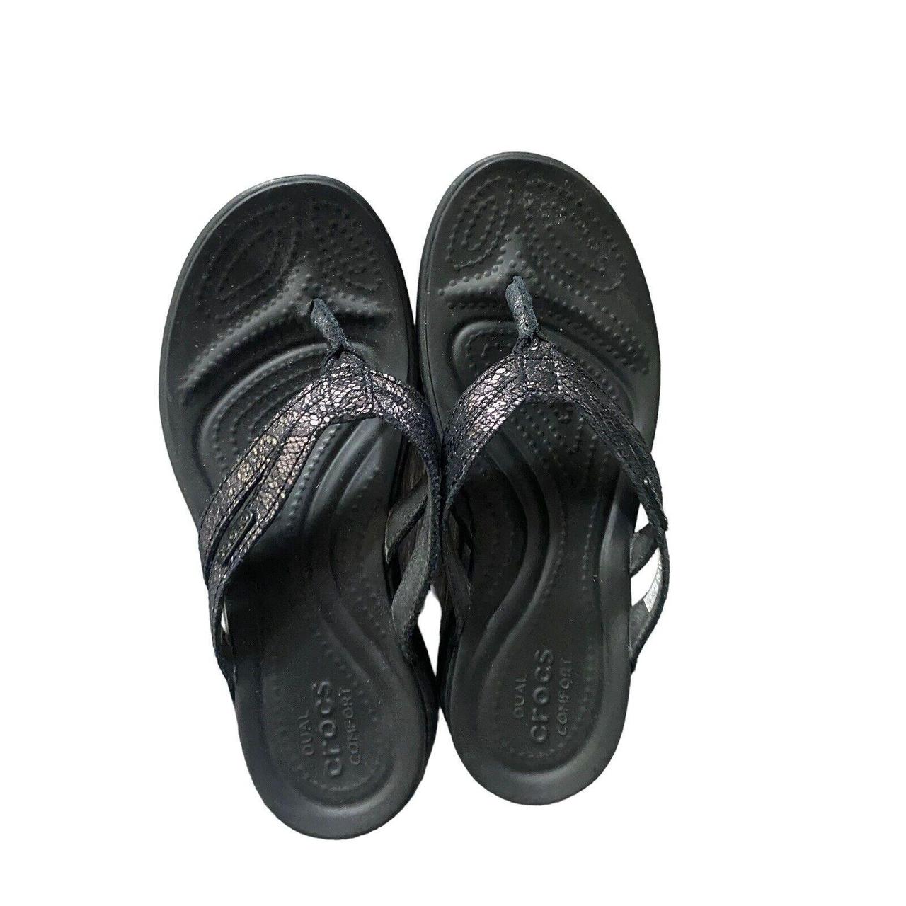 Crocs women's sales rubber sandals