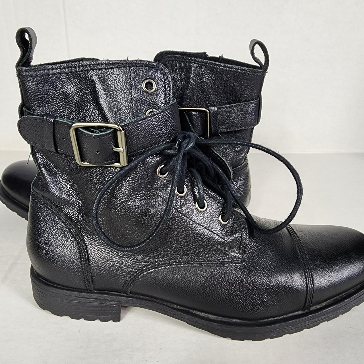 Banana Republic Men's Black Boots Depop