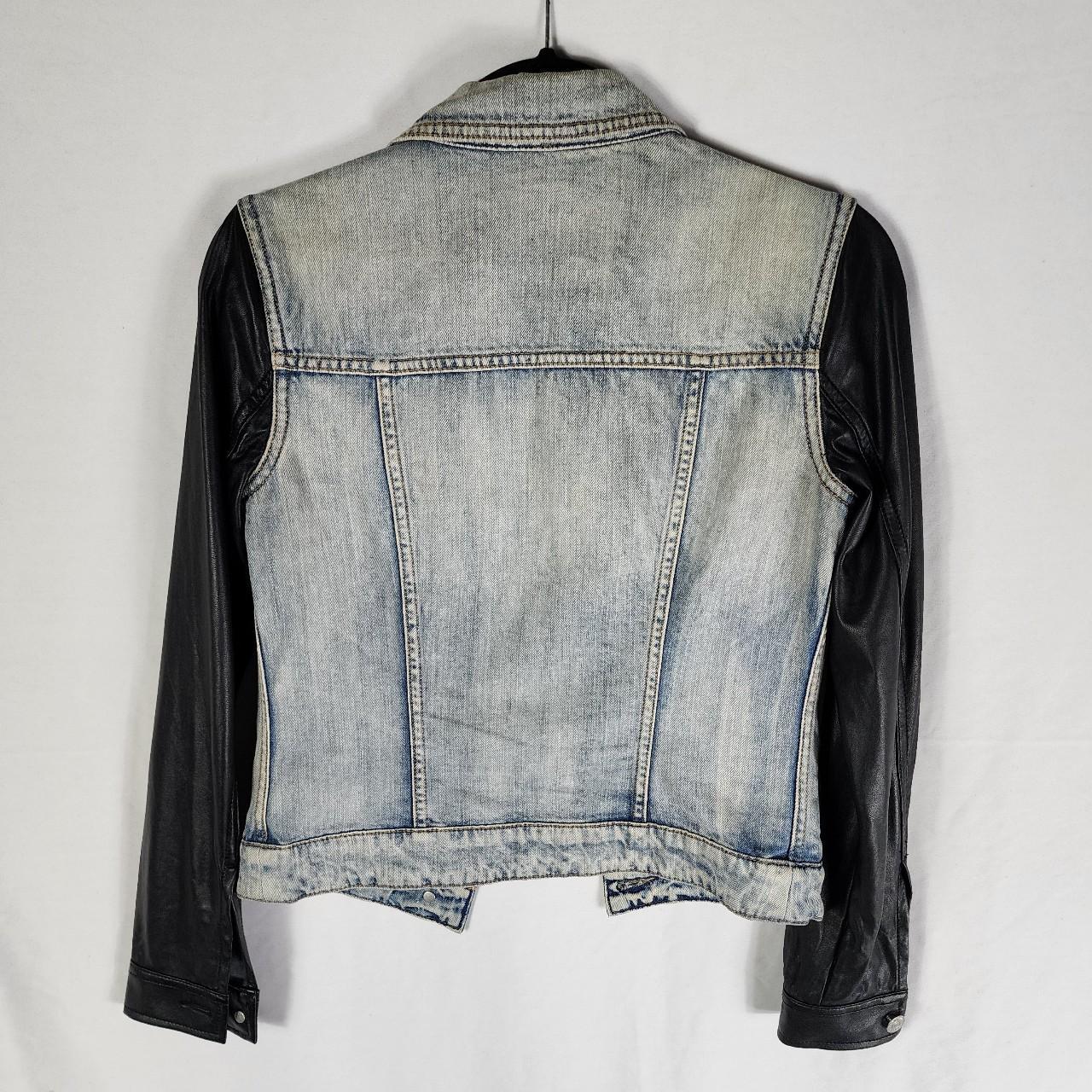 Talula Denim Distressed Jean Jacket
