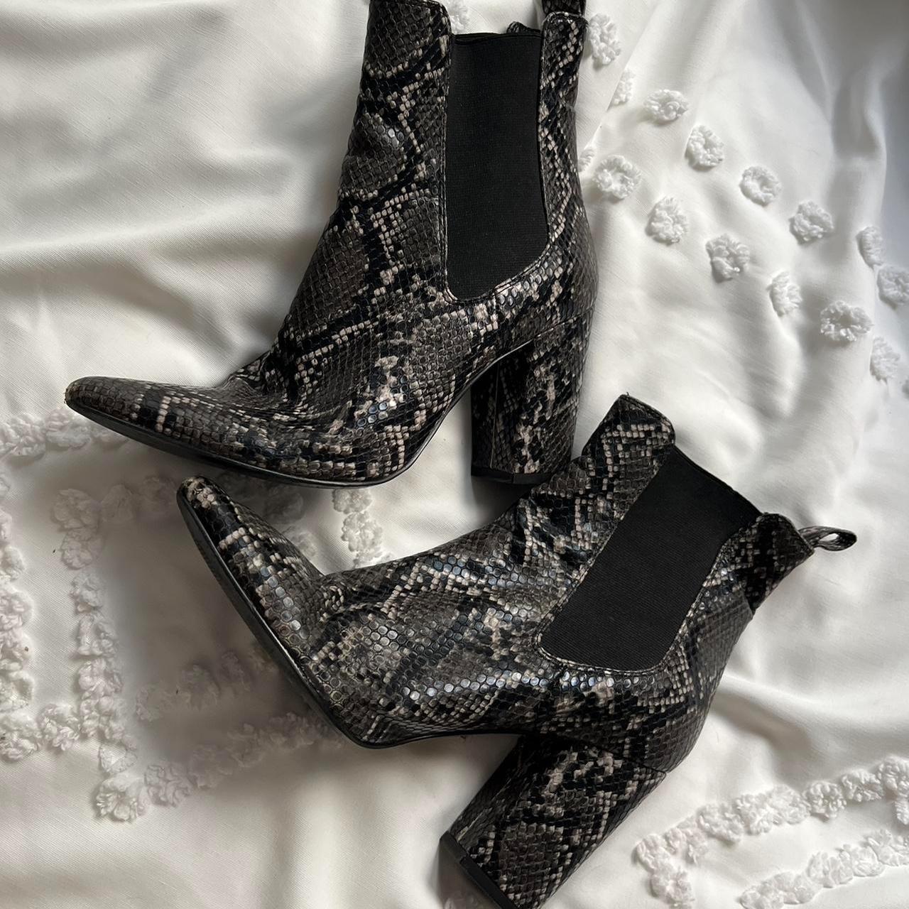 Snakeskin sales calf boots