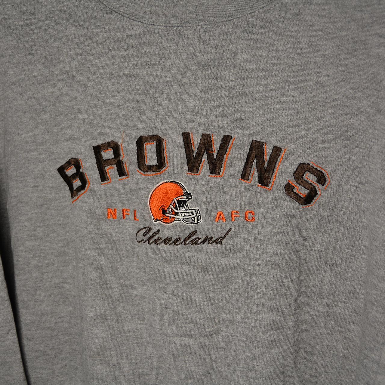 NFL Cleveland Browns Sweatshirt 90s Vintage Jumper, - Depop