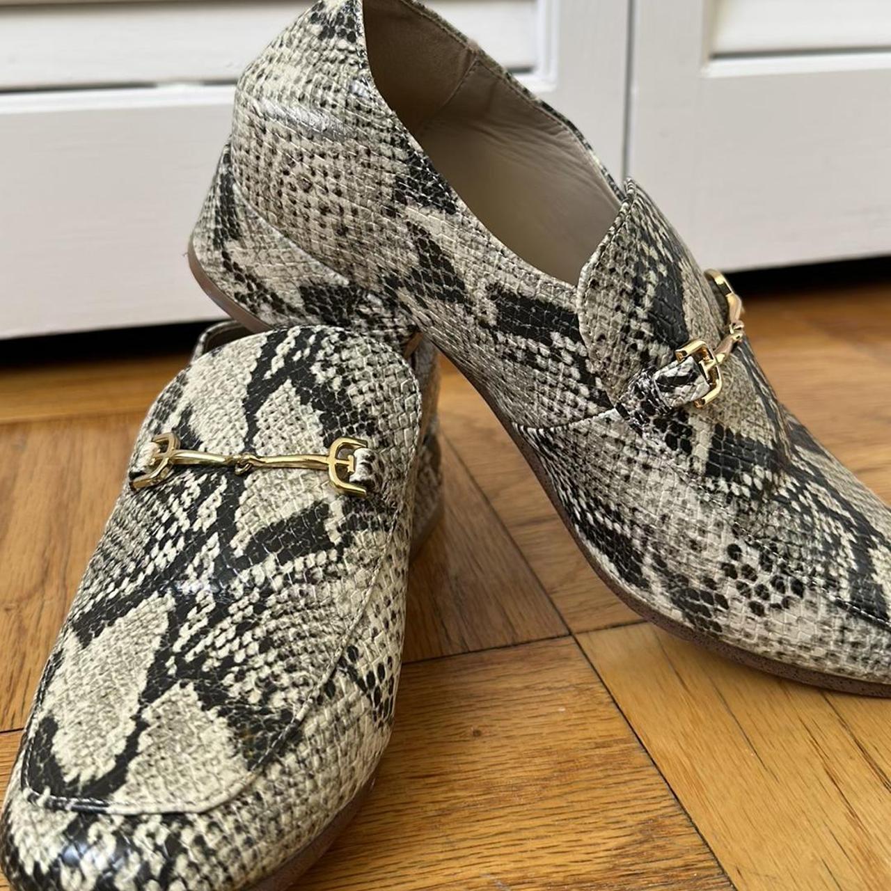 Sam edelman cheap snakeskin loafers