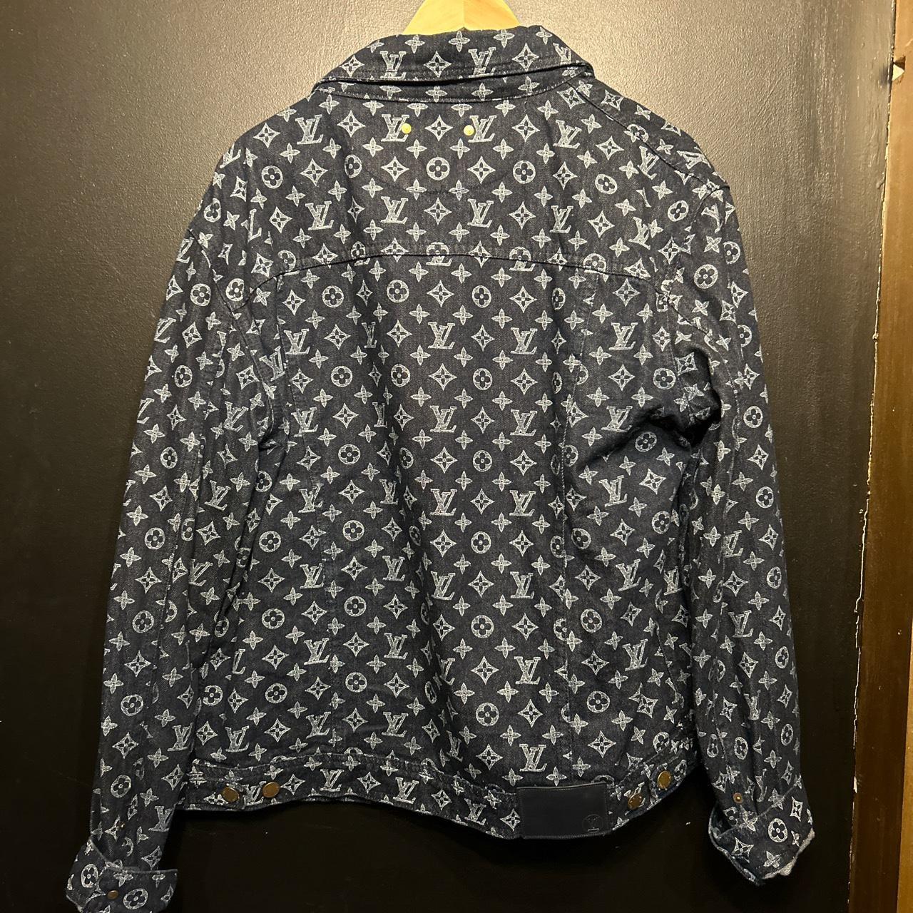 Louis Vuitton Denim Jacket Original price:... - Depop