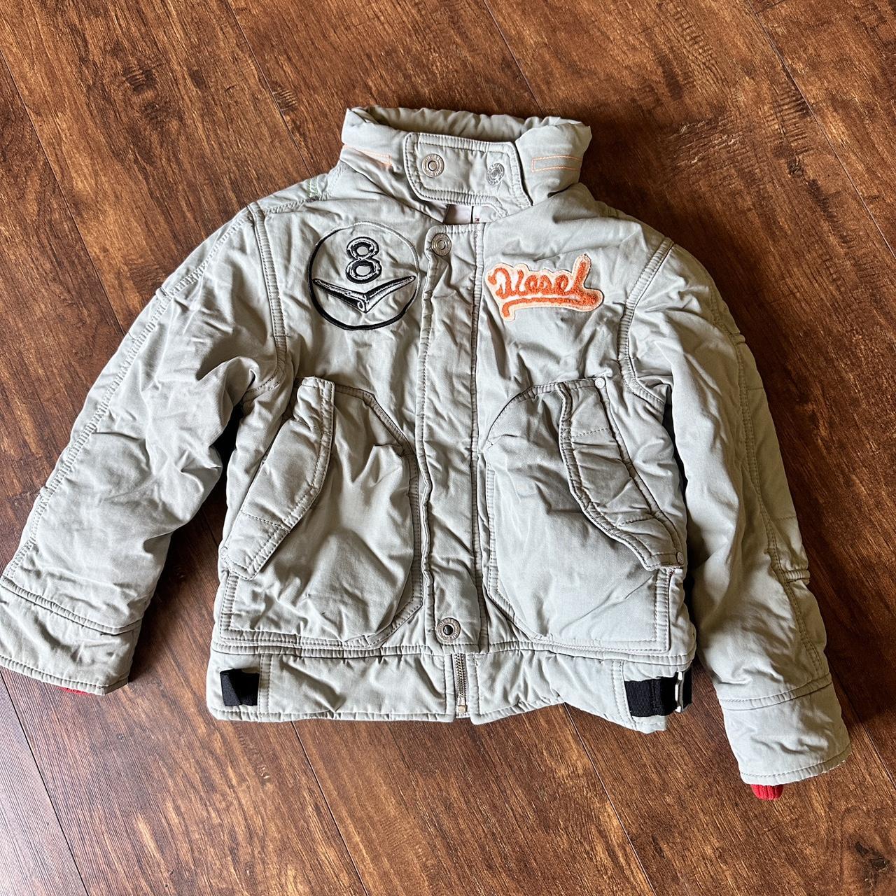 Diesel Archive Gray Gorpcore Biker Moto Racer | Depop