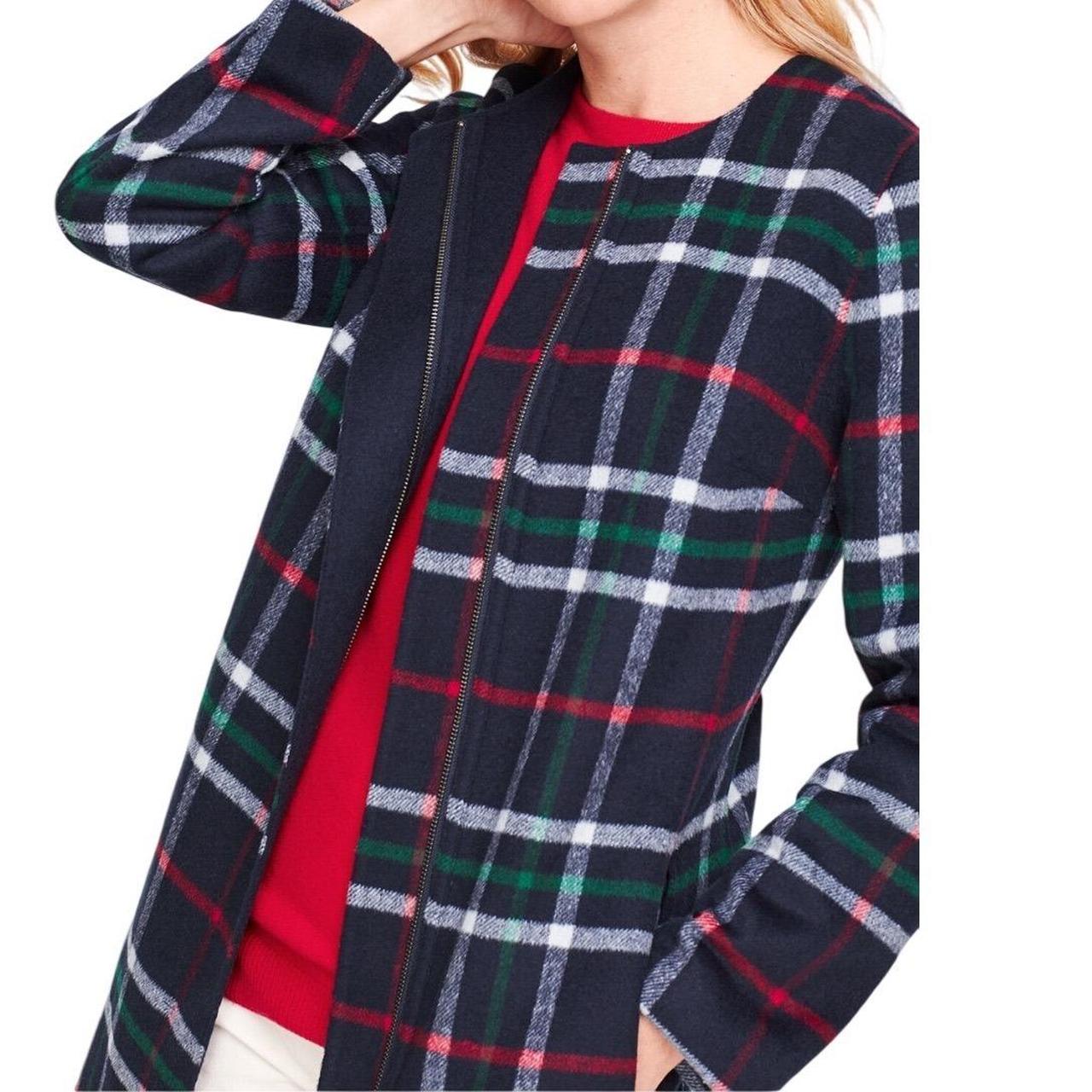 Talbots Women's Polyester Jacket - Navy/Multi - M… - image 1