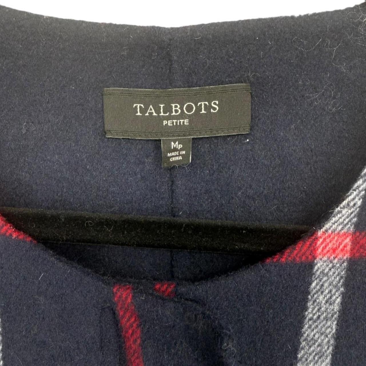 Talbots Women's Polyester Jacket - Navy/Multi - M… - image 6