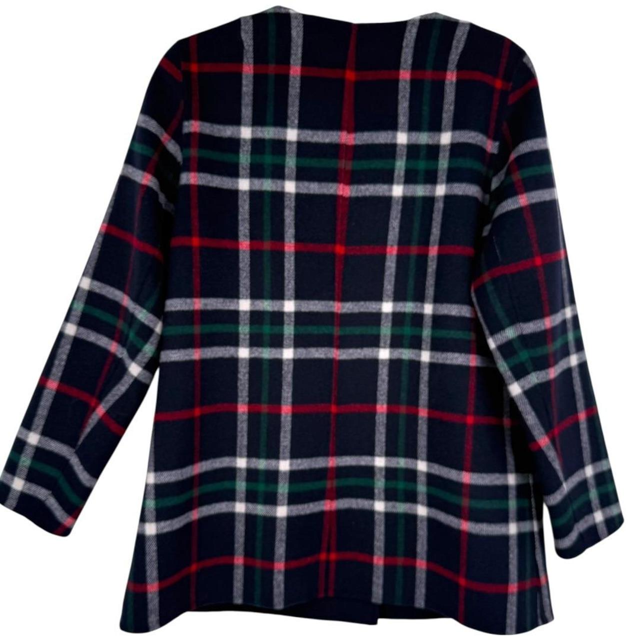 Talbots Women's Polyester Jacket - Navy/Multi - M… - image 4