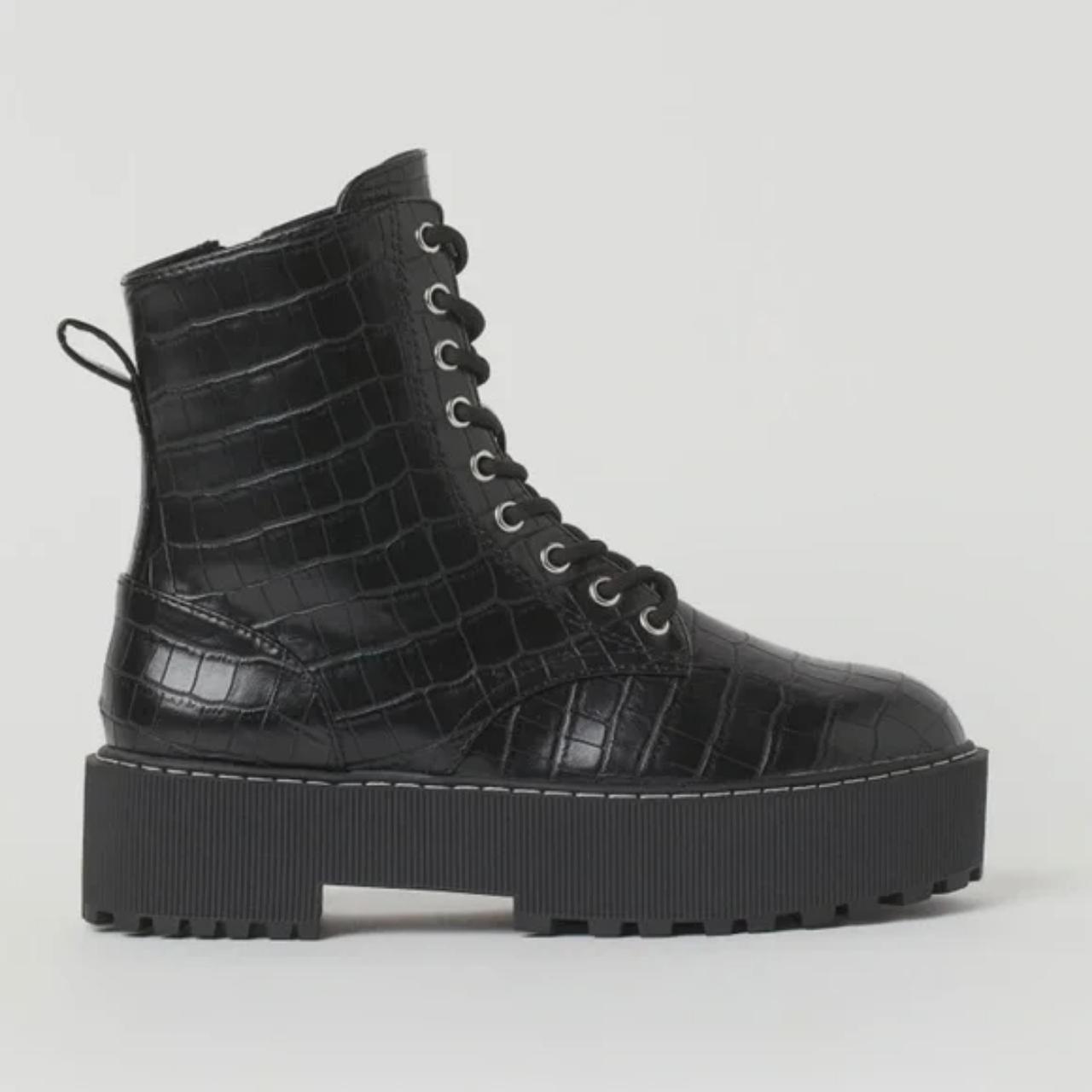 Ankle Boots New Balance Onygo Chunky Combat Platform Boots By H&M