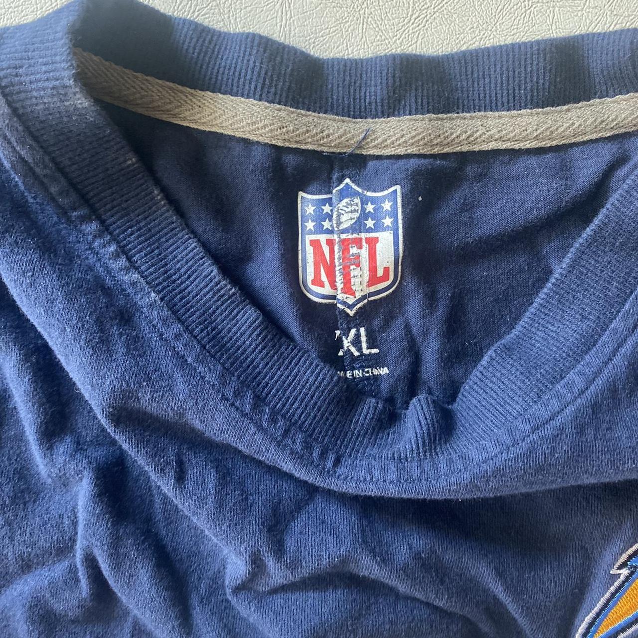 Early 2000s San Diego chargers shirt with - Depop