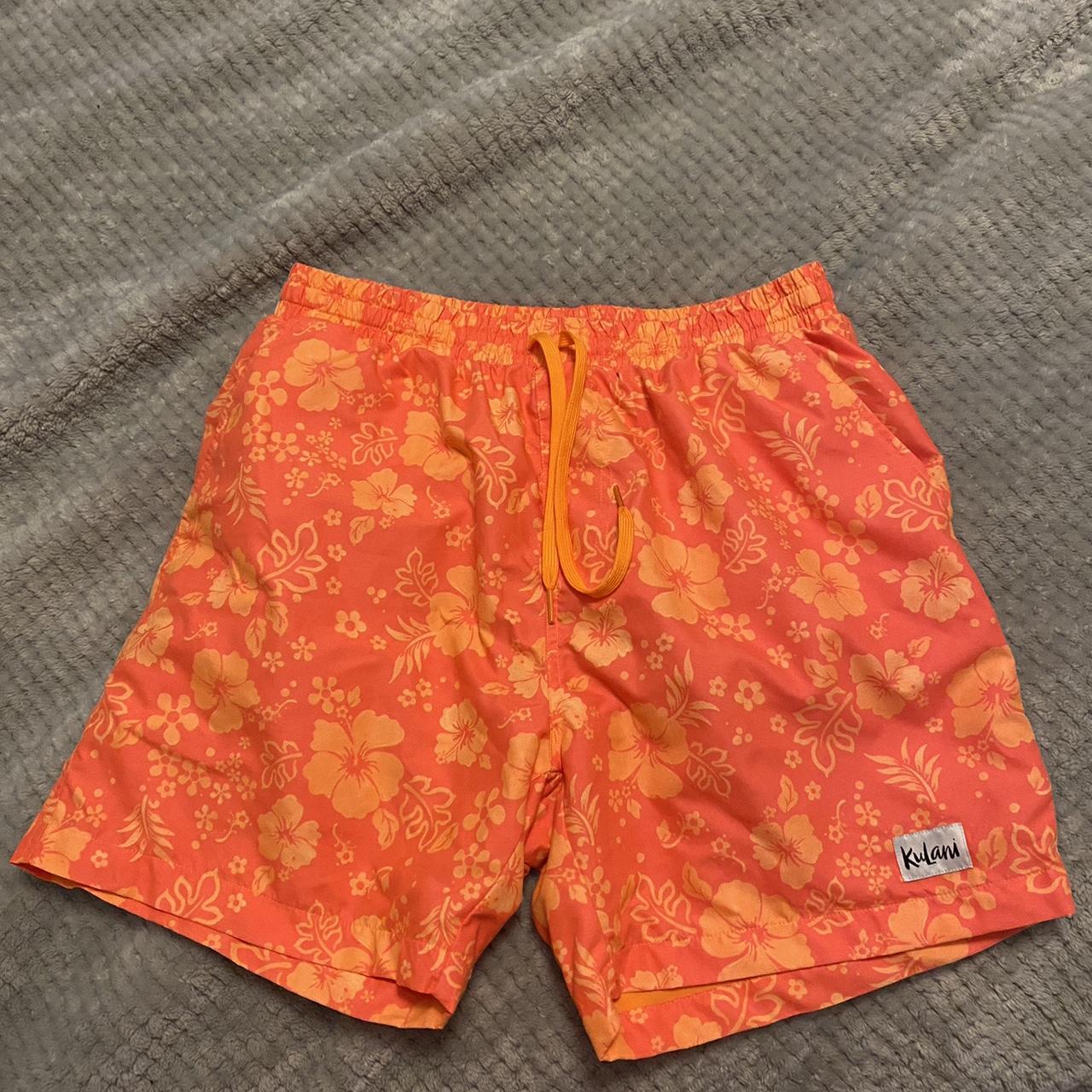 Kulani Kinis Men's Orange Swim-briefs-shorts | Depop