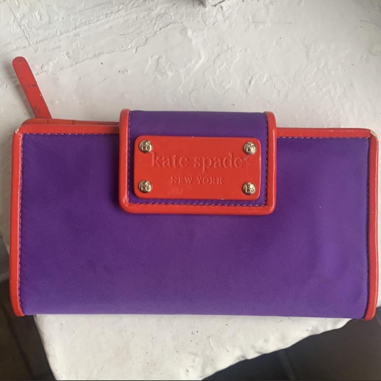 Kate Spade New York Women's Purple Wallet-purses | Depop