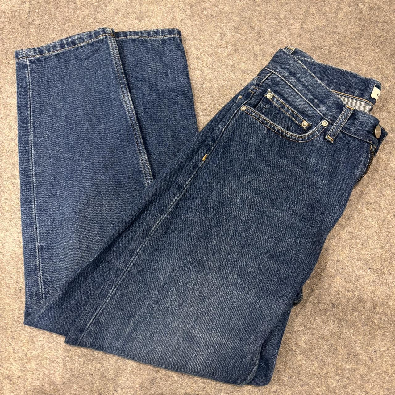 Carhartt Denim Jeans High Waisted Slim fit Waist... - Depop