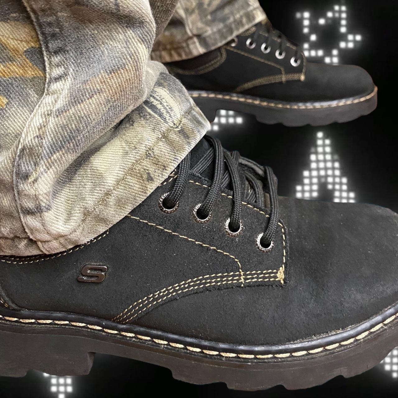 Skechers Men's Black Oxfords Depop