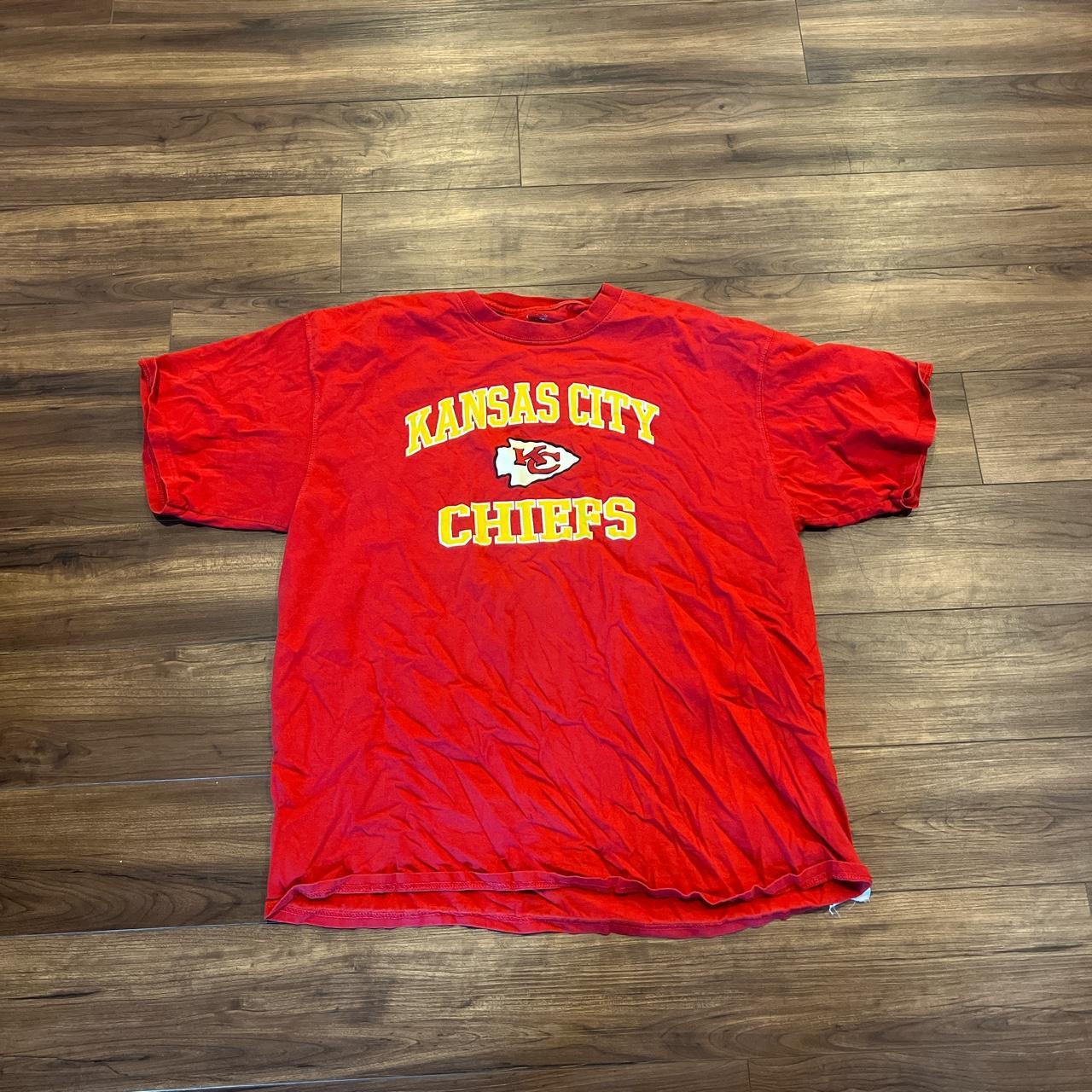 Vintage Chiefs Kansas City Tee sz. XL Grailed - Depop