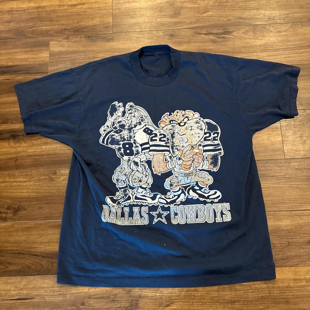 Vintage high quality 90s Dallas Cowboys Looney Tunes TAZ