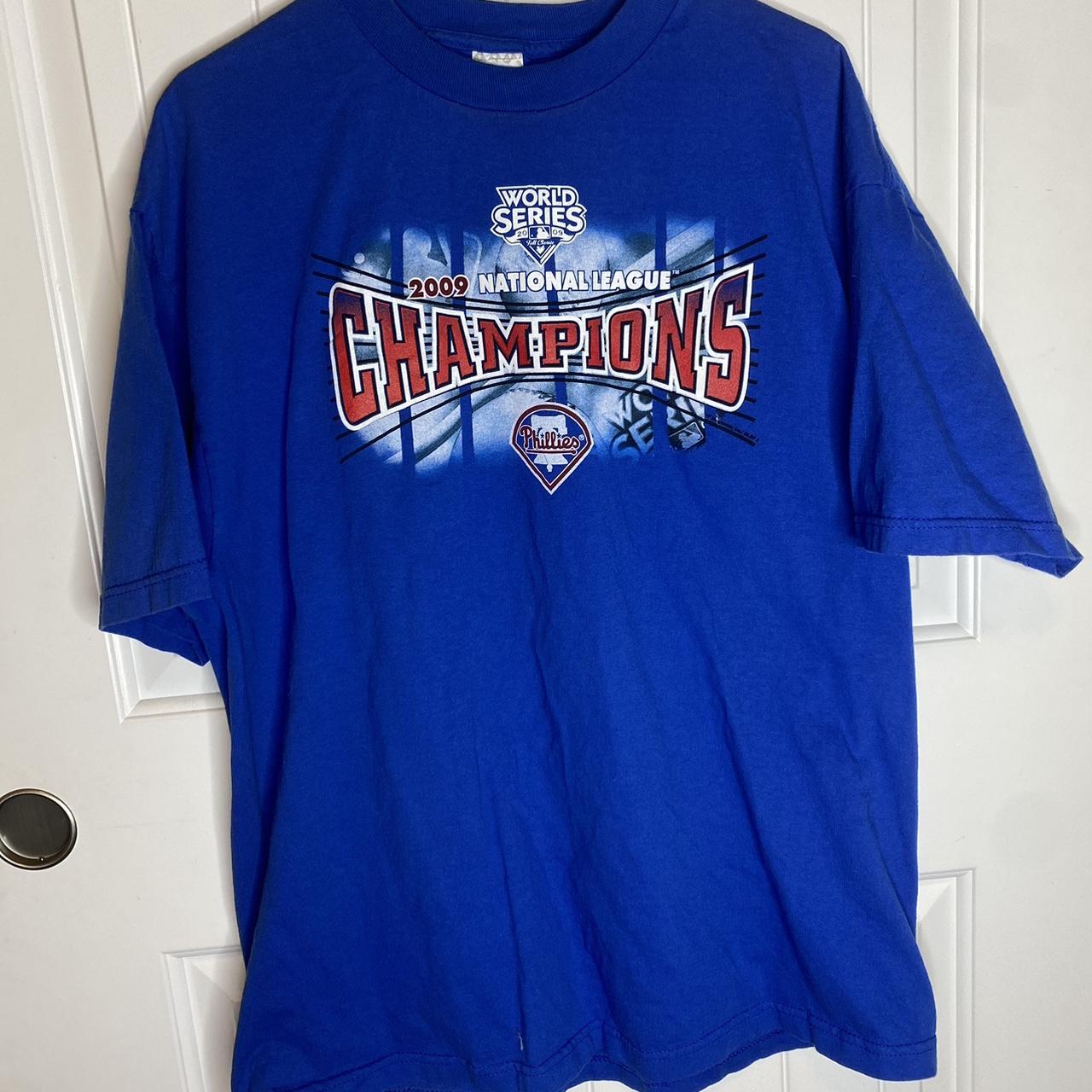 Vintage world series tee Size XL Good condition-... - Depop