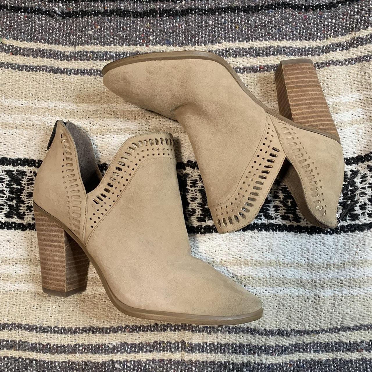 vince camuto brown booties