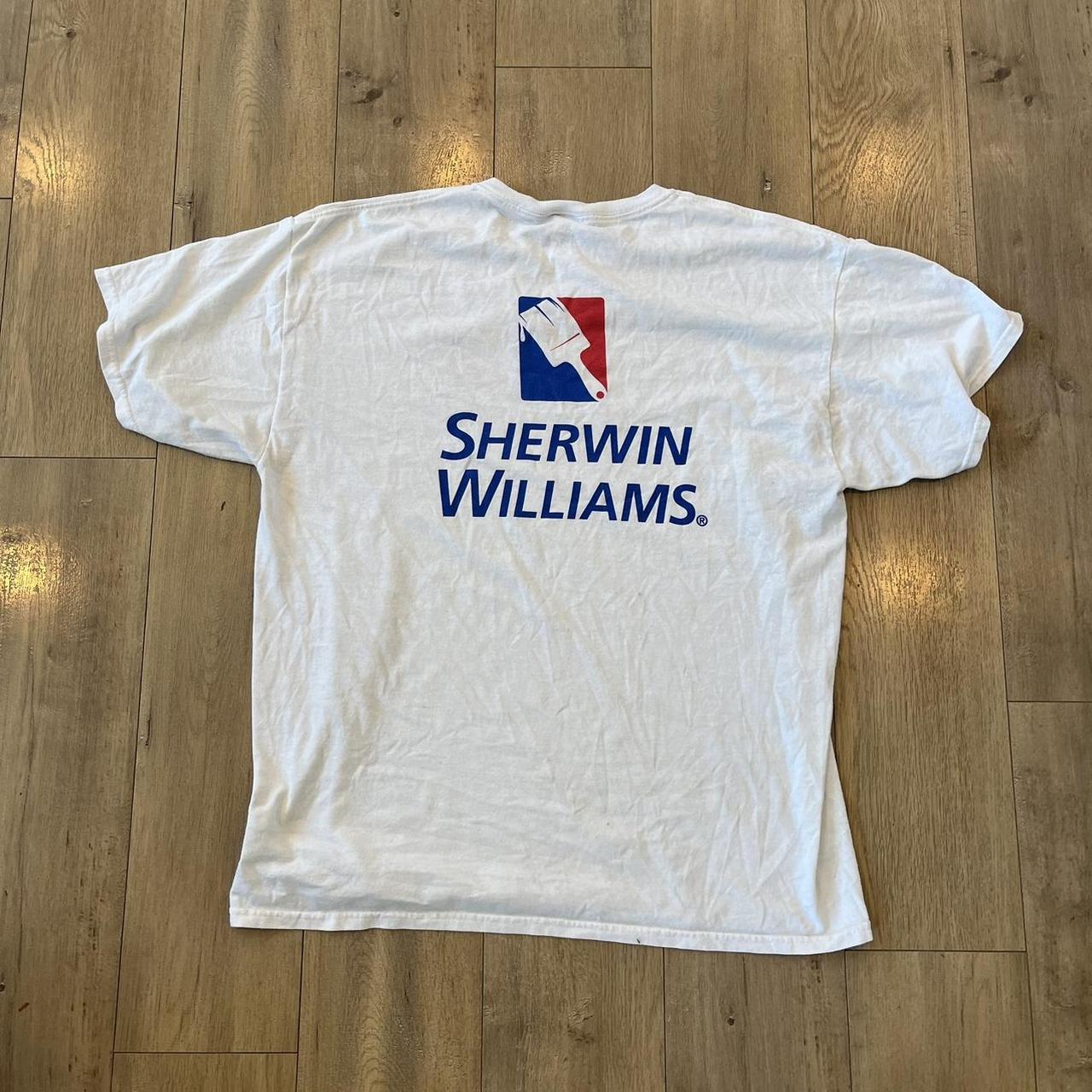 Vintage Sherwin Williams T shirt Excellent... - Depop