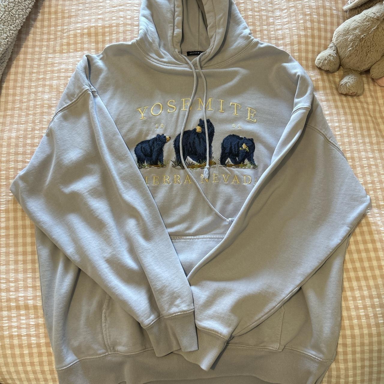 Brandy Melville Yosemite hoodie 🧸the cutest brandy... Depop