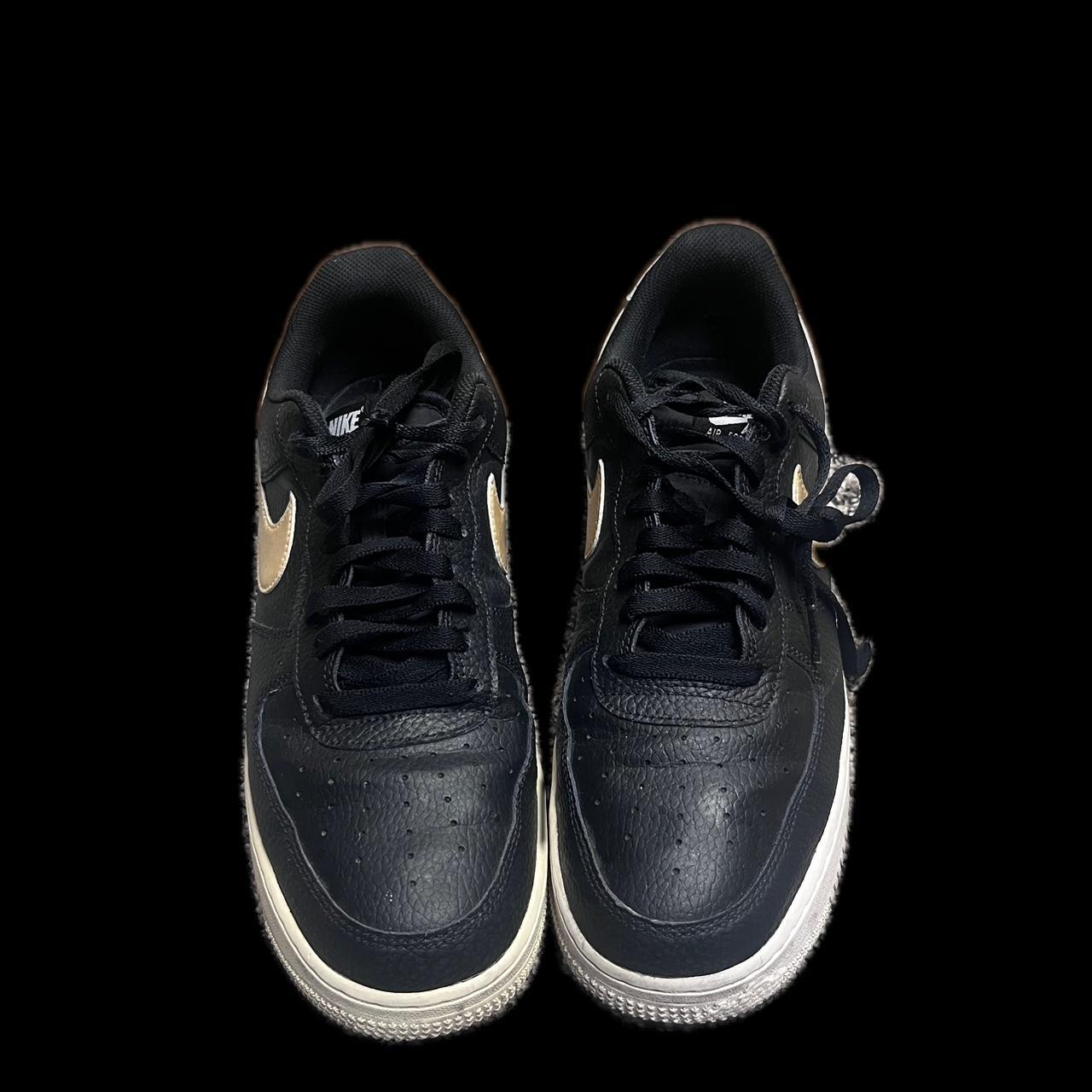 mens nike black and gold