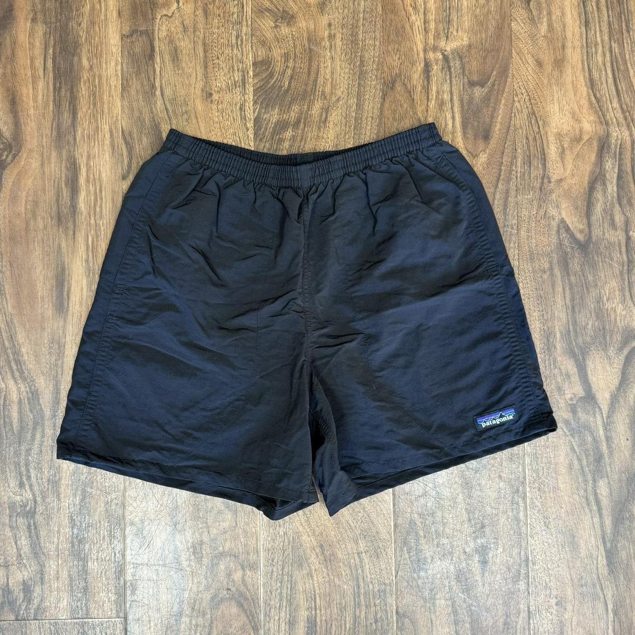 Black Patagonia Shorts 7 inch inseam - Depop