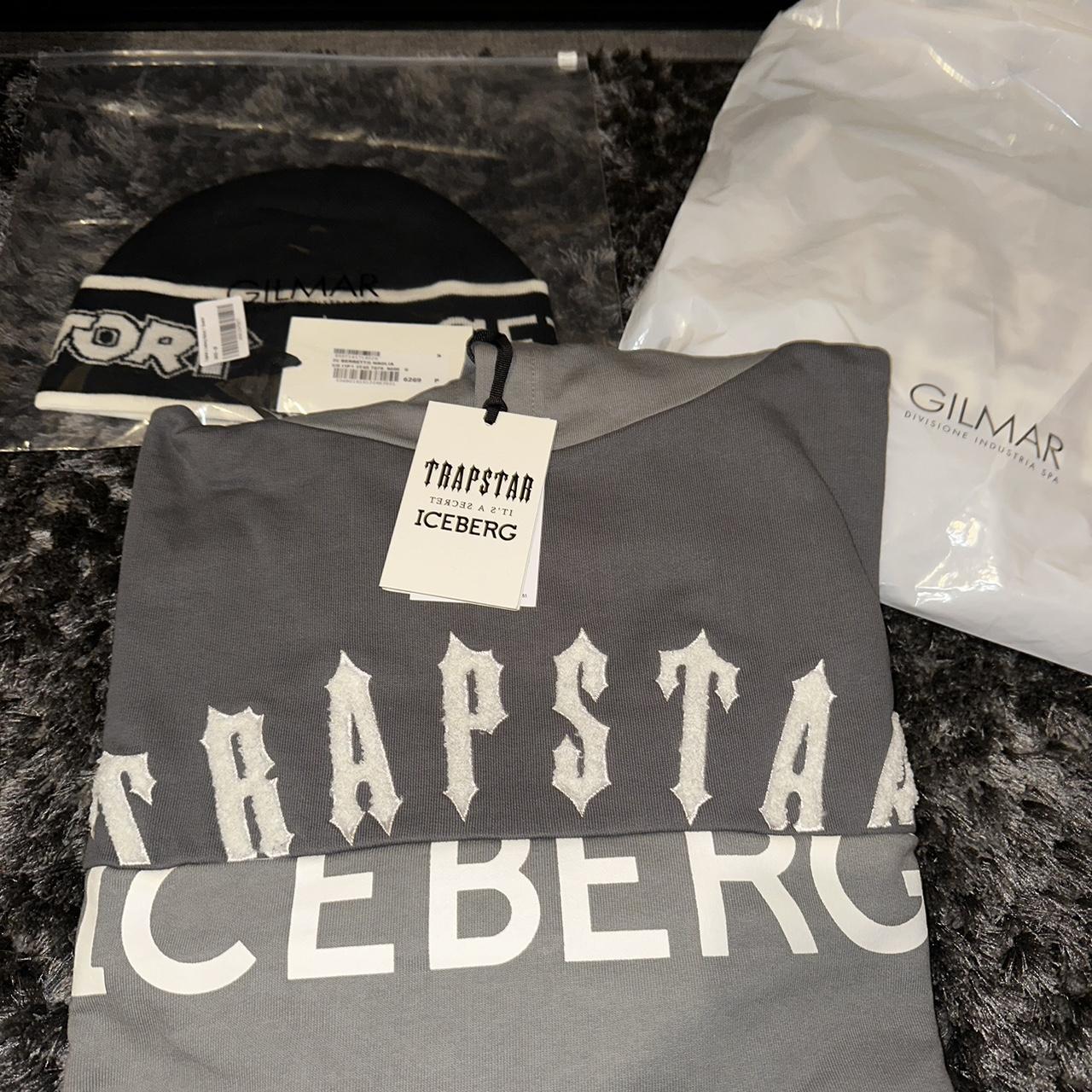 Trapstar 🥷x Iceberg 🧊 History T beanie 🧢 One size,... Depop