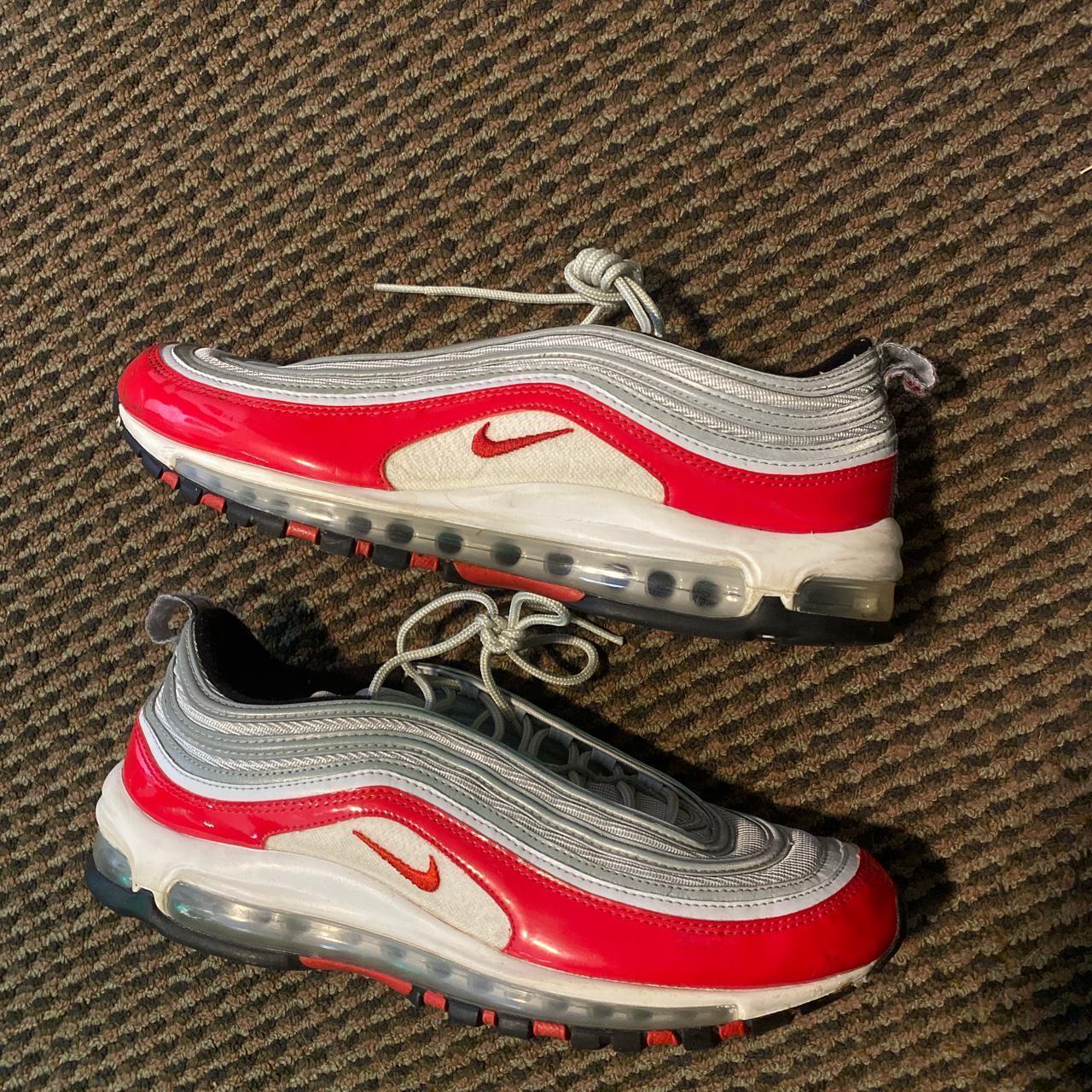 Nike air max hotsell 97 pure platinum/white/university red