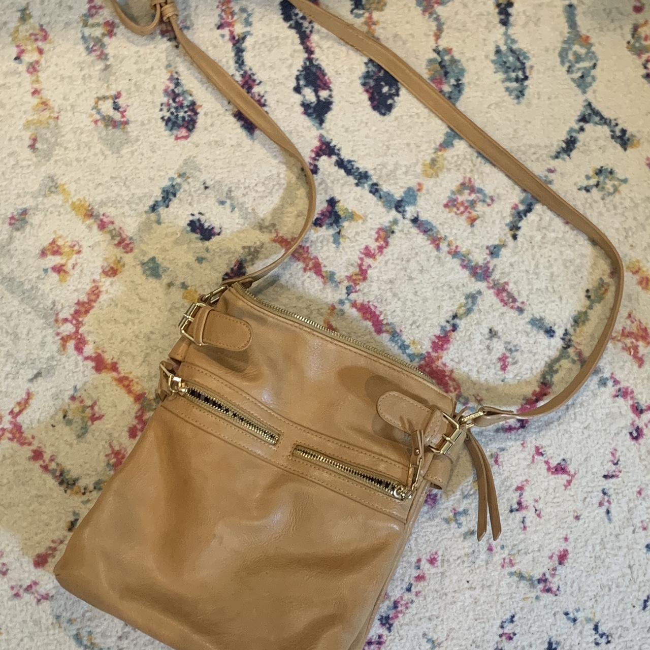 Miztique Vegan Leather Crossbody Bag
